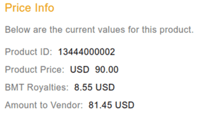 Price Info $90 book