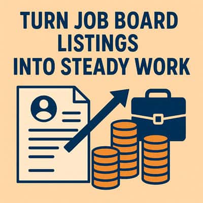 Turn Job Board Listings into Steady Work